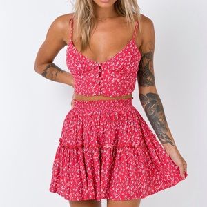 SHAH red set princess Polly